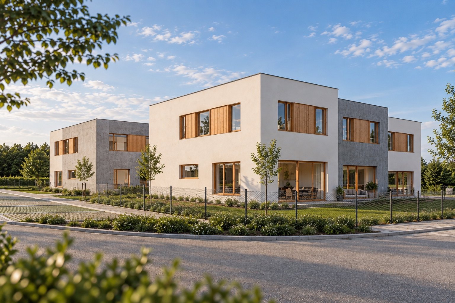 Exteriér projektu Svinov Garden